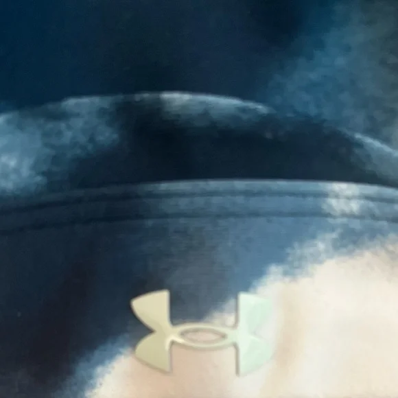 Under Armour Teal and Blue Patterned Cross Back Sports Bra - Picture 8 of 10